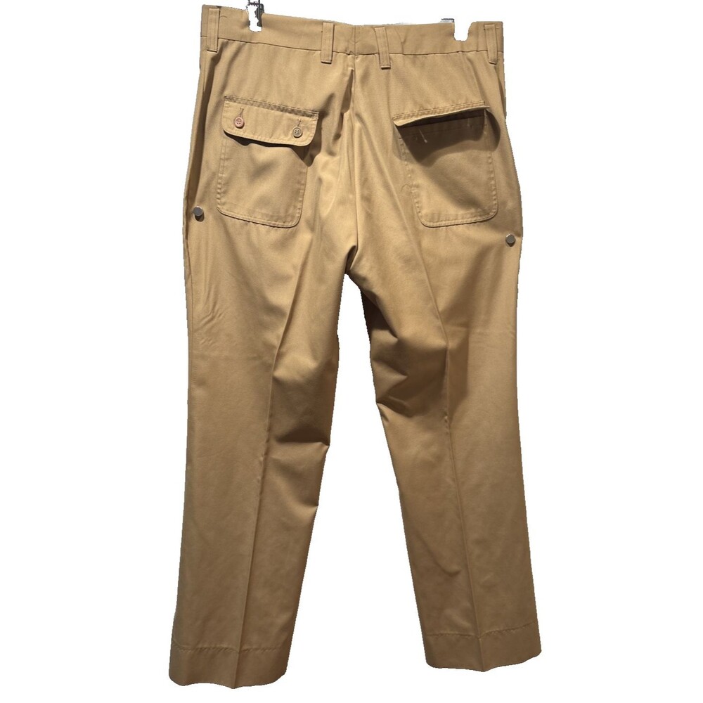 Brigade by Arrow Campaign/Safari/Bush Field Utility Shacket & Pants Tan Vintage - Picture 7 of 16